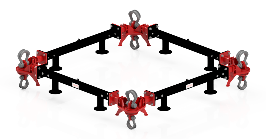 Adjustable Frame linked and shackles